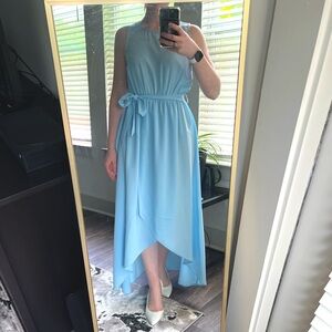 Baby blue Main Strip long dress Size S
